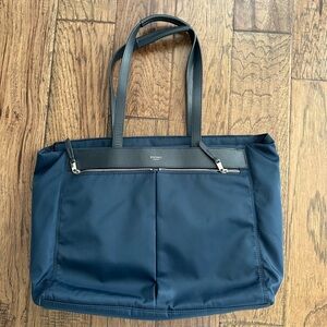 Knomo "Mayfair/Grosvenor Place" 15" expandable laptop tote bag